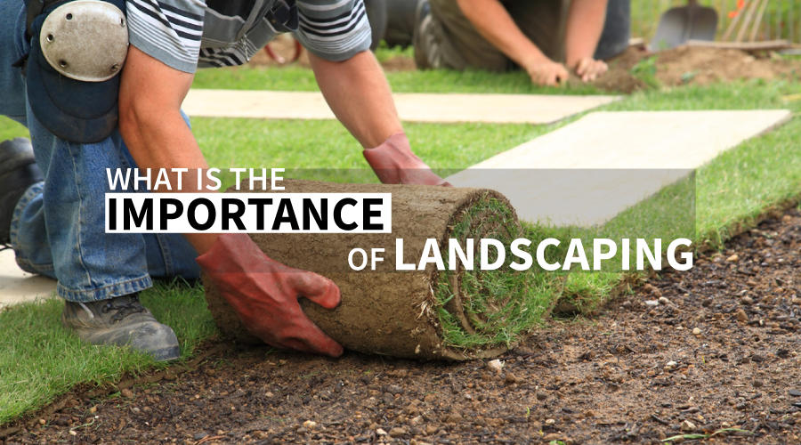 What is the importance of landscaping?