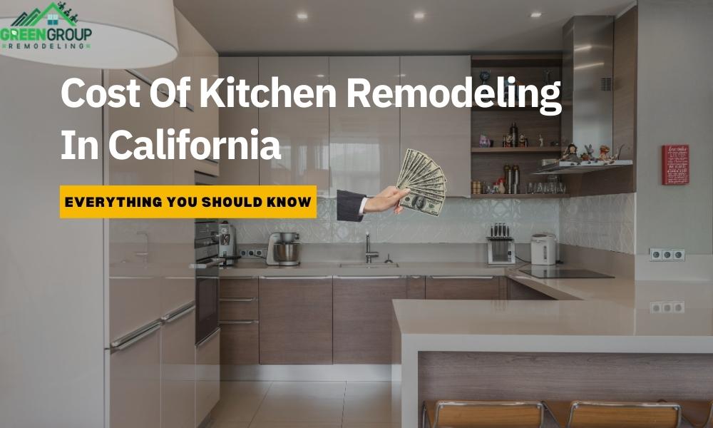 Cost of kitchen remodel in California