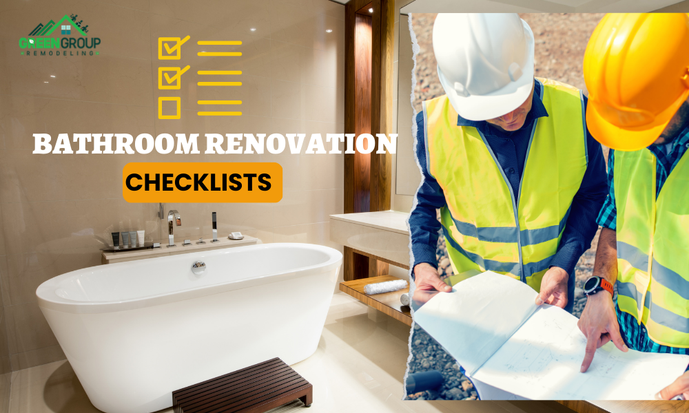 Checklist for Bathroom Renovation