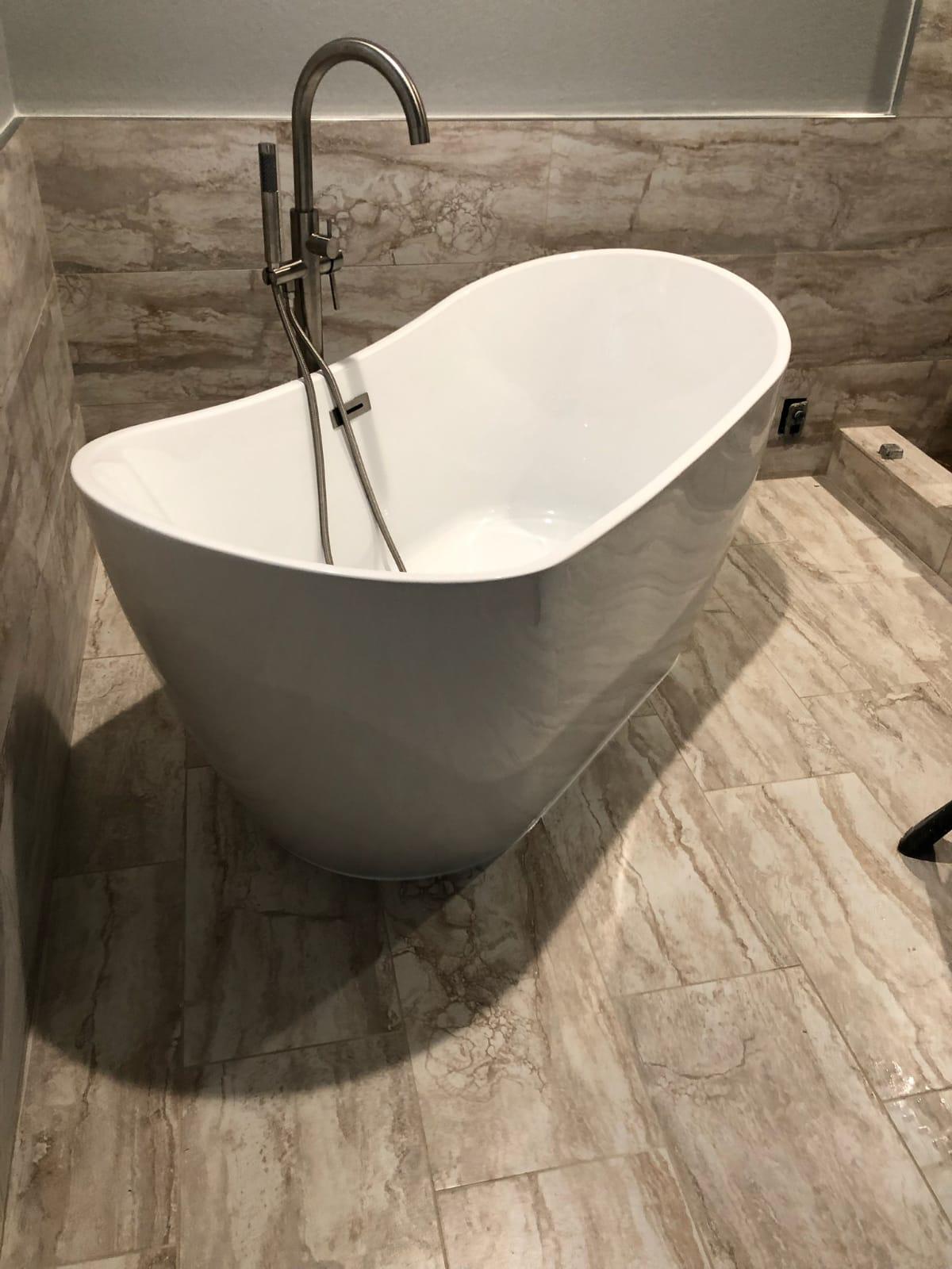 gutting a bathroom