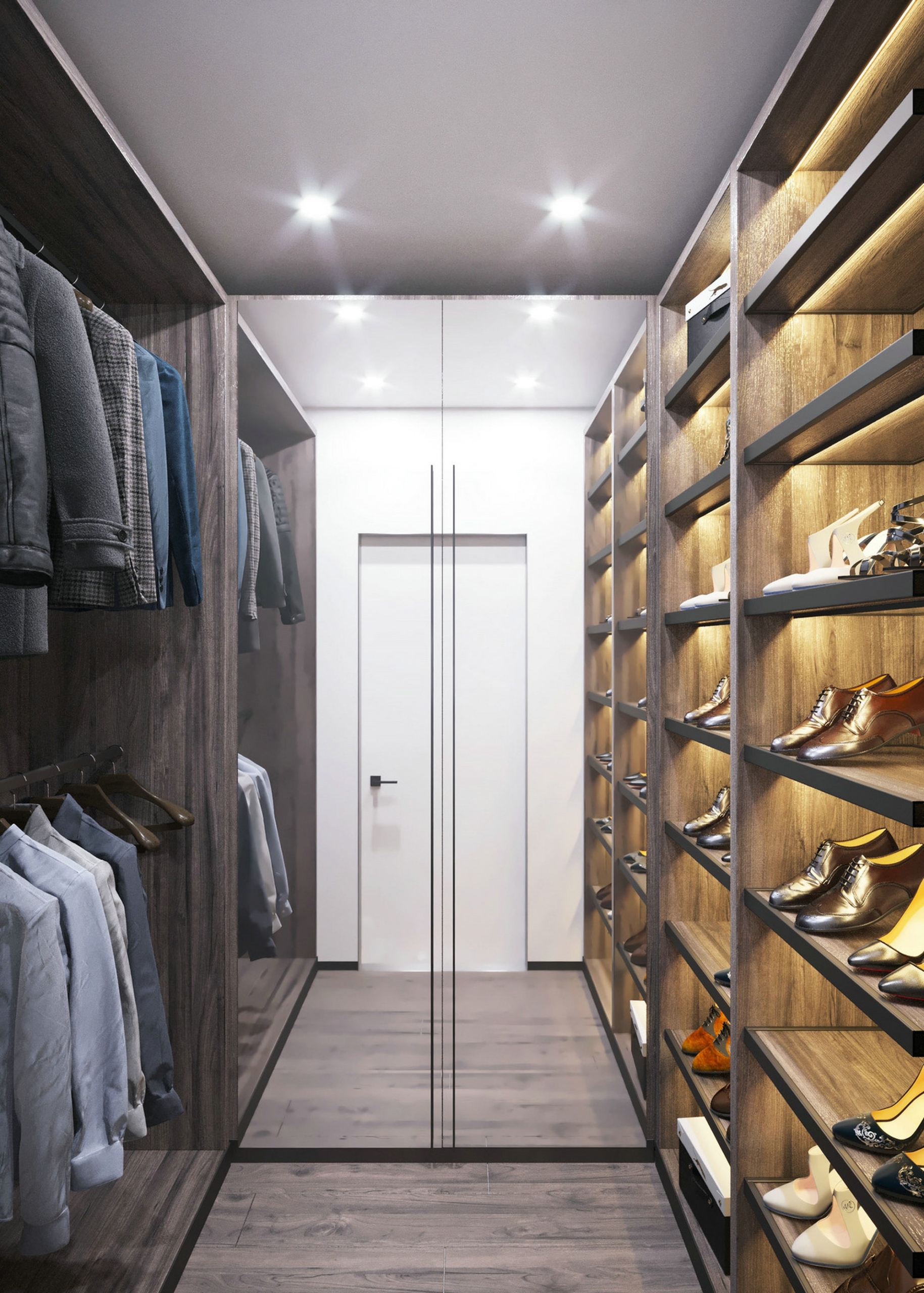 modern-walk-closet-design unique custom closets